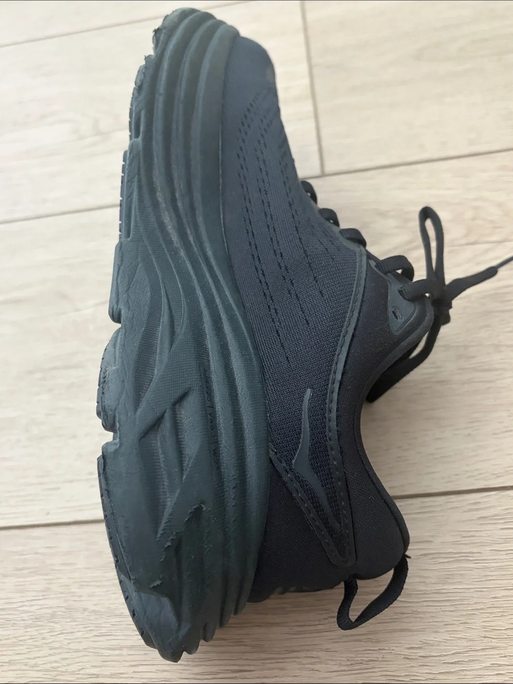 Hoka cushioned sole